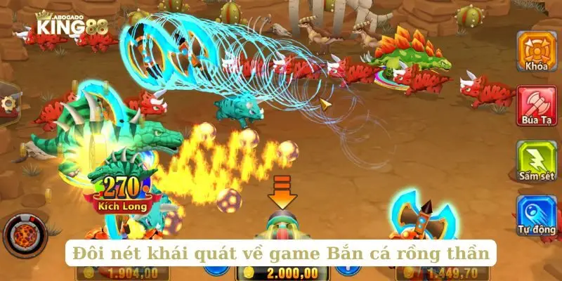 Đôi nét khái quát về game Bắn cá rồng thần