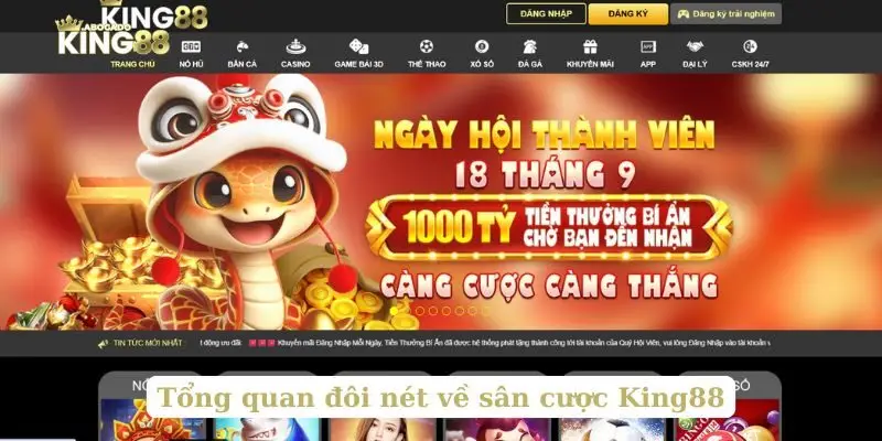 Tổng quan đôi nét về sân cược King88